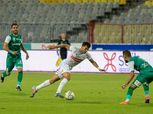 محمود علاء يتقدم للزمالك بالهدف الأول أمام المصري