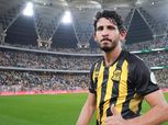 أحمد حجازي يسجل هدفا من ضربة رأس في مباراة الاتحاد والوحدة