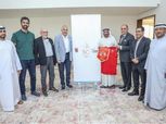بعثة الأهلي تلبي دعوة الفريق ركن سعيد الرميثي بالإمارات قبل مواجهة الزمالك