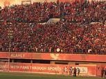 بالصور| الأهلي يوزع المياه على جماهيره والألتراس يصل التتش