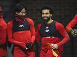 مينامينو يلازم صلاح في مران ليفربول (صور)