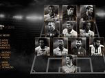 سيطرة مدريد وبرشلونة على جائزة التشكيلة المثالية للفيفا لعام 2016