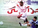 أحمد الكاس يحتفل بذكرى دخول نادي المائة بالدوري المصري