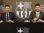 بالفيديو والصور| «بيكيه» يوقع عقده الجديد مع برشلونة