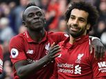 قطار ماني يلحق بمحمد صلاح المتعطل في ترتيب هدافي الدوري الإنجليزي