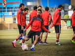 تدريبات تأهيلية لخماسي الأهلي على هامش مران الفريق