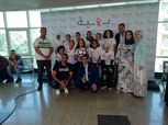 منتخب الأولمبياد الخاص لكرة القدم النسائية الموحدة يزور مستشفي بهية