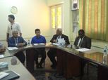 بالصور| وزير الرياضة ومحافظ أسوان يهنئان نادي أسوان بالعودة للممتاز
