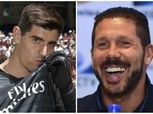 «سيميوني» يعلق على تصريحات «كورتوا» بعد انتقاله إلى ريال مدريد