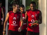"معلول" يشارك في تدريب الأهلي بعد العودة من تونس