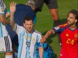 لقطة لم يُلتفت لها.. لماذا طالب ليونيل ميسي بطرد لاعب إسبانيا في نهائي المونديال؟