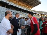 وزير الرياضة يطالب لاعبي المنتخب بالصعود لكأس العالم