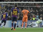 بالفيديو| الشوط الأول.. برشلونة يكتفي بهدفين في شباك ليون