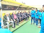 رئيس المقاولون العرب يحضر التدريب قبل مباراة إنبي في دوري NILE غدا