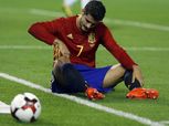 موراتا يخرج مصابا مع إسبانيا ويثير قلق ريال مدريد