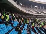 جماهير فيتا كلوب تحاول الاعتداء على لاعبي الأهلي بملعب الشهداء