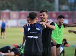 مران الأهلي.. شريف وأفشة يشاركان في التدريبات البدنية ‏