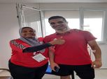 بعد ذهبية الكاراتيه.. يوسف بدوي يرتدي واقي الرقبة لمدة 10 أيام