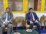 وزير الرياضة يحضر مباراة «مصر والجزائر» في البطولة العربية للسلة