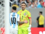 كلاوديو برافو أفضل لاعب بمباراة الأرجنتين وتشيلي