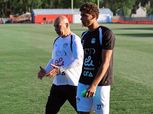 منتخب مصر يخوض تدريبه الرئيسي بستاد هانتينغتون بانك استعدادا لودية البرازيل