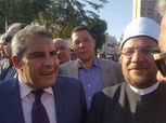 طاهر أبو زيد يؤازر الأهلي أمام القطن من مدرجات برج العرب