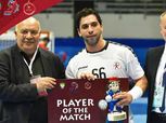 أحمد الأحمر أفضل لاعب في مباراة مصر والجزائر بأمم أفريقيا لليد