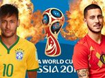 بث مباشر| شاهد مواجهة البرازيل وبلجيكا