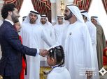 محمد بن راشد آل مكتوم يستقبل «صلاح» في قصر زعبيل