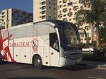 وصول أتوبيس الزمالك لاستاد القاهرة لمواجهة الترجي (صور)