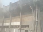 تفاصيل حريق النادي الأهلي اليوم.. مدرج التتش يتم هدمه دون خسائر «صور»