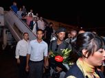 بالصور| طباخ مصري يستقبل رونالدينيو بـ«بطيخة»