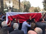 بالصور| نجوم الرياضة ونجل مبارك يودعون سمير زاهر