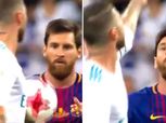 بالصور| ماذا قال «ميسي» لـ«راموس» في مباراة إياب السوبر