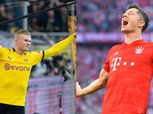 ليفاندوفسكي يقود هجوم بايرن ودورتموند يتسلح بهالاند في السوبر الألماني