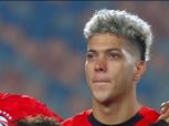 بكاء إمام عاشور خلال النشيد الوطني لمباراة منتخب مصر أمام نيجيريا