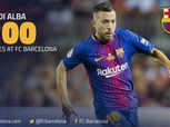 سوبر الكلاسيكو| جوردي ألبا يخوض اللقاء رقم 200 مع برشلونة