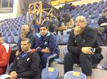بالصور| المدير الفني لمنتخب السلة يتابع مباراة البحرين والجزائر