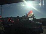 بالصور| علم مصر يغزو برج العرب وازدحام شديد من الجماهير
