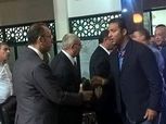 بالصور| أحمد حسام "ميدو" يقدم واجب العزاء في شقيقة الخطيب