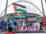 هتافات وتظاهرات دعما لفلسطين وتنديد بالإبادة على هامش مباراة النرويج وإسرائيل