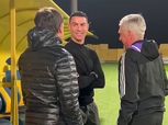 رونالدو يزور تدريبات ريال مدريد قبل خوض نهائي كأس السوبر الإسباني