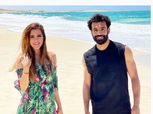 محمد صلاح يظهر مع شيما صابر في الساحل الشمالي: فخر العرب «صور»