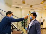 أحمد مجاهد يجتمع مع حسام البدري في اتحاد الكرة