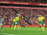 15 دقيقة بالفيديو.. ليفربول يواصل تقدمه على نوريتش.. و"VAR" يظهر لأول مرة
