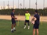 بالفيديو| أول تعليق لـ«الشناوي» بعد مرانه مع «ديدا» في «بيراميدز»