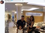 بالصور.. يارا نعوم وبنات عماد متعب يظهرون مع نجوم المنتخب