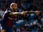 لاعب برشلونة علي أعتاب إشبيلية