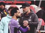 محمد صلاح  يسجل هدفا في مباراة ليفربول وبرينتفورد بالدوري الإنجليزي