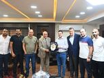 الزمالك يستقبل وفدا من سيراميكا كليوباترا لتهنئة مجلس حسين لبيب
